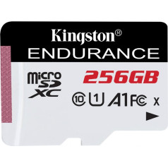 Microsd kortelė 256gb ištvermės 95/45mb/s c10 a1 uhs-i