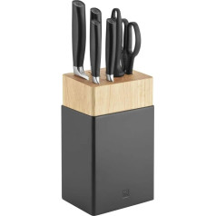 ZWILLING All * Star 7 dalių peilių rinkinys, virtuviniai peiliai, virėjo peiliai, juodos spalvos