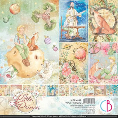 Ciao Bella Paper Mažasis princas 12 x 12 colių popieriaus bloknotas
