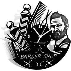 Instant Karma Laikrodžiai Barber Shop Beauty Salon Sieninis laikrodis