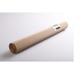 Clairefontaine 451071C Ritinėlis iš gofruoto kartono Maxi (2 x 0,70 m, 175 g, idealiai tinka amatų projektams) 1 ritinėlis Kraft Natural