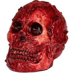 Ghoulish Productions Fleshy Skull Halloween Home Decor