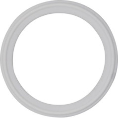 JWOO 10 Stück Tri-Clamp-Dichtung, Sanitär-Klemmdichtung, PTFE-Unterlegscheiben, Dicke 0,2 mm TC, 50,5 mm, 64 mm, 77,5 mm, 91 mm, 106 mm, 119 mm, 130 mm, 145 mm, 167 mm, 183 mm(133mm*145mm)