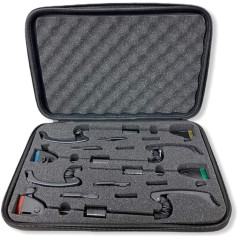 Carpon® Bite Alarm Swinger rinkinys karpių žūklei dėkle Raudona mėlyna mėlyna geltona (žalia) spalva