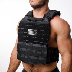 PETAC GEAR Svorio liemenė vyrams Treniruočių reguliuojamas jėgos treniruočių liemenė treniruotėms Bėgimas Ištvermės sporto salė Svorio drabužiai (MK)