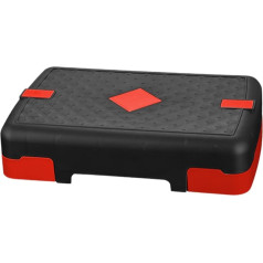 F Fityle Fitness Stepper Reguliuojamas treniruočių aerobikos pratybų žingsnis Platforma Neslystanti 200kg apkrovos talpa Lengva jogos lenta