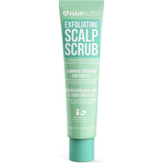 HAIR BURST Exfoliating Scalp Scrub - galvos odos priežiūra prieš šampūną - skatina plaukų augimą, subalansuoja ir giliai valo - pleiskanojančiai galvos odai ir nuosėdoms - tinka visų tipų plaukams