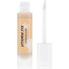 Freshly Cosmetics Vitamin Fix Concealer Daugiafunkcinis maskuoklis makiažui Ilgai išliekantis vidutinio maskavimo efektas tamsiems ratilams ir veido dėmėms