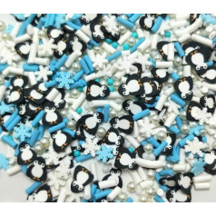 20 g/pakuotė Mišinys Sprinkles Beads 3D polimerinio molio diskai Sequins Helovino DIY dekoracijos akrilo grožio nagų meno priedai 1114575002