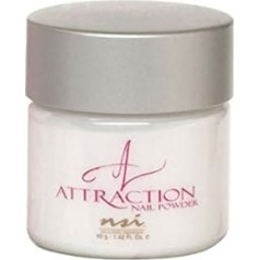 NSI ATTRACTION ACRYLIC POWDER - CRYSTAL CLEAR 40g