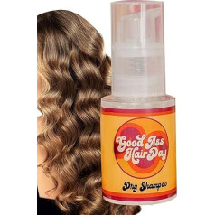 Go-od As-s Hair Day Shampoo, 60 ml, Trockenshampoo in Reisegröße, mit Pumpe, Mehrzweck-Trockenshampoo-Pulver, tragbares Mattierungswurzel-Haar-Styling-Werkzeug, für Damen und Herren, 2 Stück