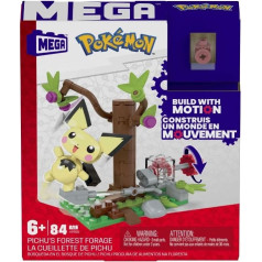 Mega Bloks Pokemon miško nuotykių konstruktorius pikatchu