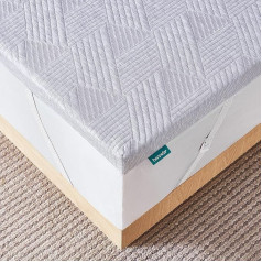 Bonnvia ® Čiužinio viršutinis sluoksnis 100 x 200 cm Minkštas atminties putų čiužinys Šaltųjų putų viršutinis sluoksnis 100 x 200 cm H3, tinka 