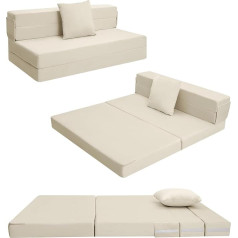 Memorecool Sulankstomas čiužinys Dvigulė lova Didelio tankio putų išskleidžiama sofa kėdė Z lova Sulankstomos grindys Futon čiužinys Grindys Svečių sofa lova Sulankstoma sofa miegoti Kelionės 13 cm storio