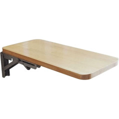 Generisch Medinis sulankstomas stalas Sieninis virtuvės valgomasis stalas Sulankstomas knygų spinta Darbo vieta nuo mažo iki didelio 60x20cm