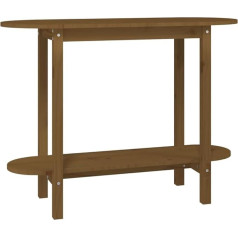Generisch Generico Kangqiling82222300 Ambra konsolinis stalas 110 x 40 x 80 cm pušies masyvo medienos