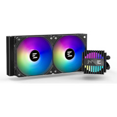 Vandens aušinimas alpha2 24 black 240 mm cpu