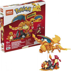 Mega Pokemon charmander evoliucijos plytos