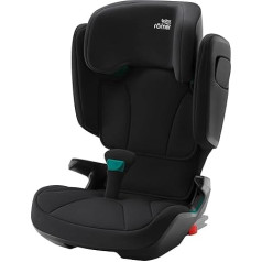 BRITAX RÖMER Kidfix 2 Z-Line vaikiška kėdutė 100-150 cm vaikams (i-Size) su ISOFIX ir be ISOFIX, 3,5-12 metų, kosminės juodos spalvos