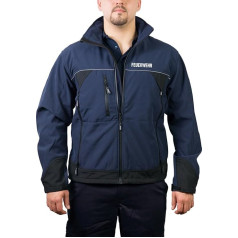 feuer1 Softshell striukė, ugniagesiams gelbėtojams, nepralaidi vėjui ir vandeniui, labai pralaidi orui, atspari