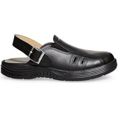 Abeba Clog X-Light 711042 Smooth Leather Black Certified 41 dydis