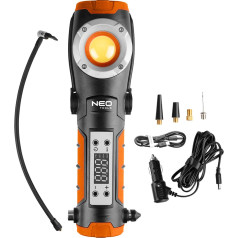 Neo Tools Akumuliatorinė lempa 800lm su kompresoriumi