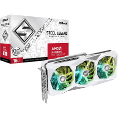 Vaizdo plokštė radeon rx 7800 xt steel legend oc 16g gddr6 256bit