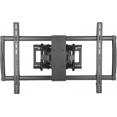 Sieninis laikiklis, skirtas 60-100cw LED/lcd 80kg pasukamam pakreipiamam televizoriui
