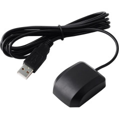 Geekstory VK-162 G-Mouse USB GPS Dongle M8030 Chip 72 kanalų navigacijos modulis Išorinė GPS antena Nuotolinis laikiklis USB GPS imtuvas su blykste Raspberry Pi Parama Google Earth Window Linux