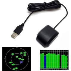 USB GPS imtuvas Vk-162 Nuotolinis laikiklis 