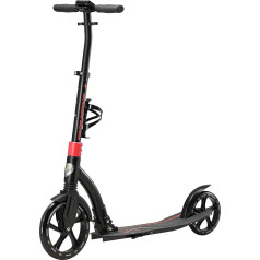 STAR SCOOTER Aliumininis paspirtukas Vaikų paspirtukas berniukams mergaitėms nuo 6-7 metų Didelis 230 mm ratas vaikams ir suaugusiesiems