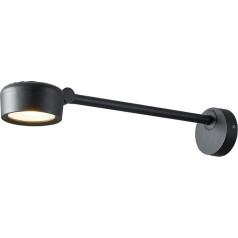 SLV ESKINA LED ekrano lempa lauko sienų, takų, įėjimų apšvietimui, LED prožektorius, sieninis šviestuvas, lauko šviestuvas, LED, sodo šviestuvas, tako šviestuvas, CCT jungiklis (3000 K/4000 K), 1000 lm, 14,5 W
