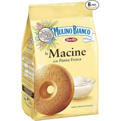 Mulino Bianco Macine Frollini su šviežia grietinėle 6 x 400 g = 2400 g