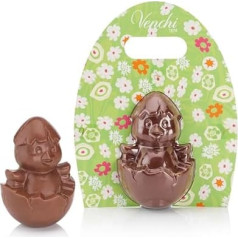 Venchi - Pieninis šokoladinis viščiukas, be glitimo, veganiškas, 100 g, velykinė kolekcija, dovanų idėja