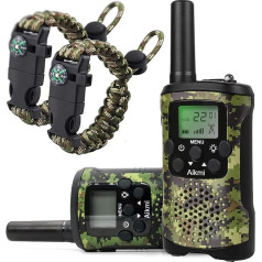 Žaislas 4-12 metų berniukas Walkie Talkies vaikams 8 kanalų radijas su LCD žibintuvėliu Nuotykių kempingas Lauko žaislas Gimtadienis 5 6 7 8 metų berniukas Dovana