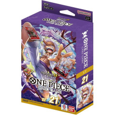 One Piece TCG Starter Deck EX: Gear 5 (ST21) - 51 kortelė, įmautės, papildoma pakuotė