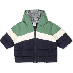 Petit Bateau Kūdikių berniukų pūkinė striukė ilgomis rankovėmis