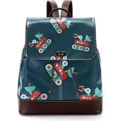 Personalizuoti mokykliniai krepšiai knygų krepšiai paaugliams Cartoon Machine, įvairiaspalviai, 27x12.3x32cm, kuprinės kuprinės