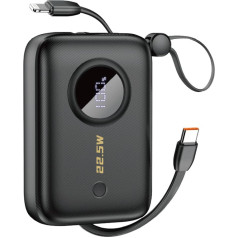 Dudao 10000 mAh maitinimo blokas su USB-C / 