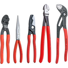 KNIPEX - 9K 00 80 108 JAV įrankiai - 5 dalių automobilinių starterių rinkinys (87 01 250, 95 11 200, 26 11 200, 74 01 250, 71 31 200) (9K008010) 38 DE
