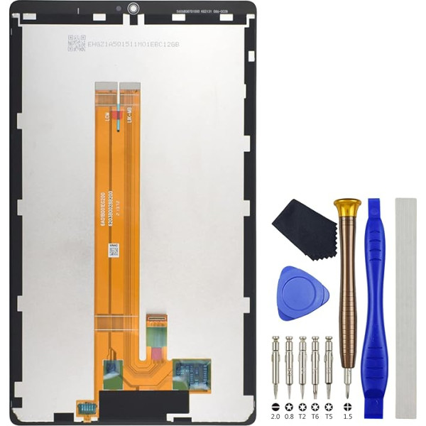 VEKIR Juoda planšetinio kompiuterio ekrano LCD jutiklinio skaitmeninio skydelio keitimas (WiFi versija) Samsung Galaxy Tab A7 Lite SM-T220 8,7 colių su įrankių rinkiniu