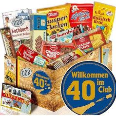 Dovanos iš sausainių, DDR rinkinys, Sveiki atvykę į klubą 40-ojo gimtadienio draugė