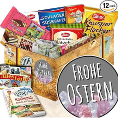ostprodukte-versand Frohe Oster- Dovanų Velykų moteris - Dovanų šokolado dėžutė