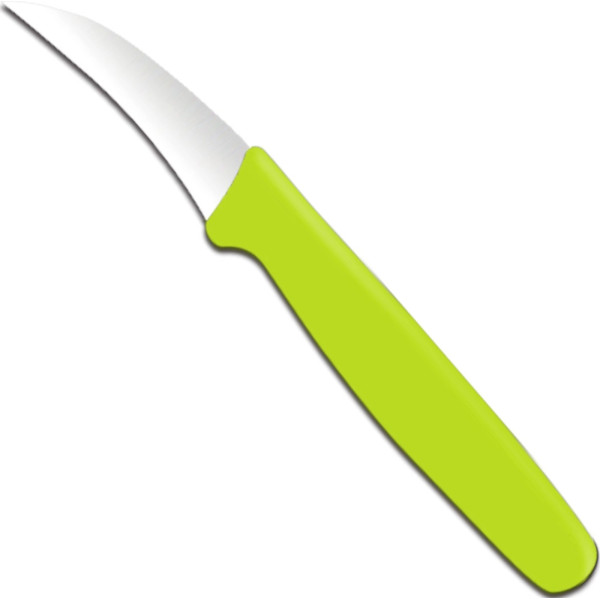 Lupimo peilis lenktais ašmenimis 158 mm - žalias