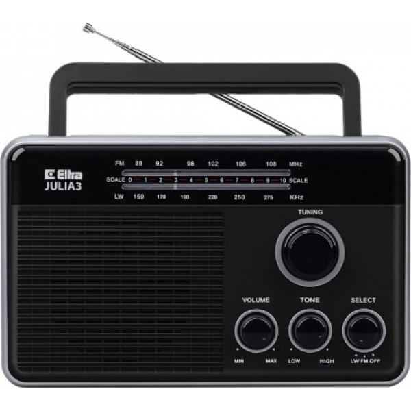 Radio julia 3 juoda