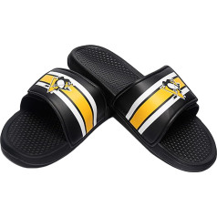 FOCO Mens Slide Los Angeles Kings Legacy Sport Velcro Slip On Medium