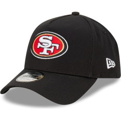 New Era NFL kepurės Amerikietiško futbolo kepurė Beisbolo kepurė išlenkta viršūnė reguliuojama 9Forty A-Frame Black