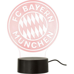 FC Bayern Munich LED logotipas, 18,5 x 14,5 cm