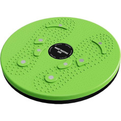 Kūno plastika Abs treniruočių lenta Besisukanti Abs treniruočių balanso lenta Waist Twister lenta pratimams Juosmens pasukamas stalas su 8 magnetais 25 cm skersmens