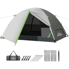 Gysrevi Camping Tent 2 Person Dome Tents Vandeniui atspari vėjo nepraleidžianti kupolo palapinė Ultralight Tent for Camping Outdoor Trekking